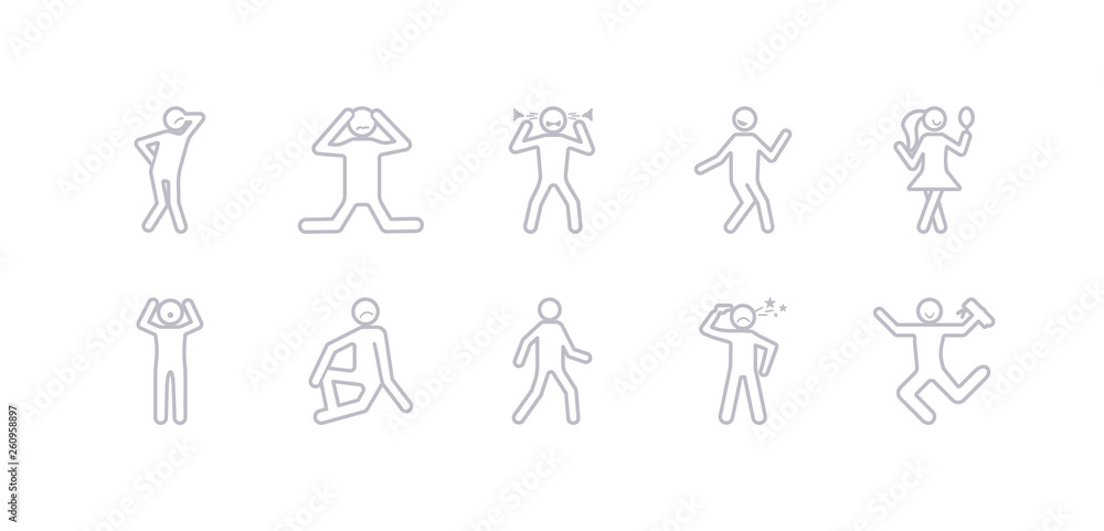 simple gray 10 vector icons set such as accomplished human, aggravated human, alive human, alone amazed amazing amused editable vector icon pack simple gray 10 vector icons set such as accomplished human, aggravated human, alive human, alone amazed amazing amused editable vector icon pack