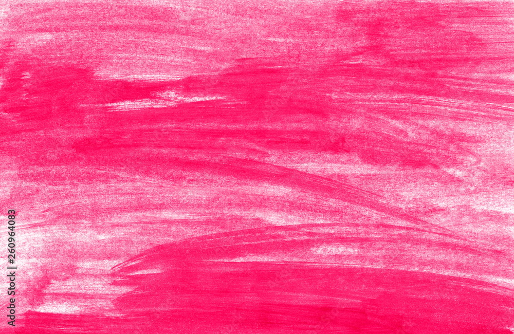 Fototapeta premium Unordentlich gemalter Hintergrund rosa pink