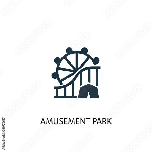 Stampa su Tela amusement park icon