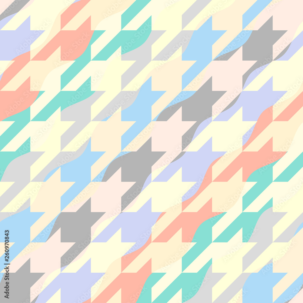 Seamless Hounds-tooth pattern Seamless Hounds-tooth pattern