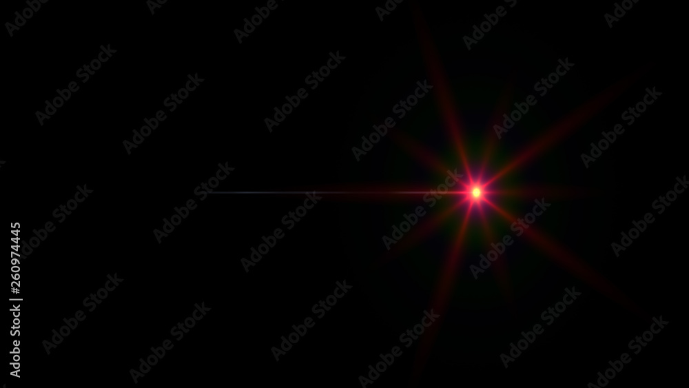 red lens flare red lens flare