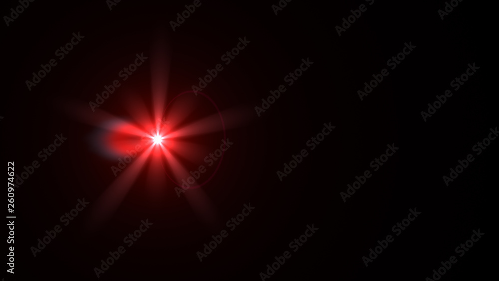 red lens flare red lens flare