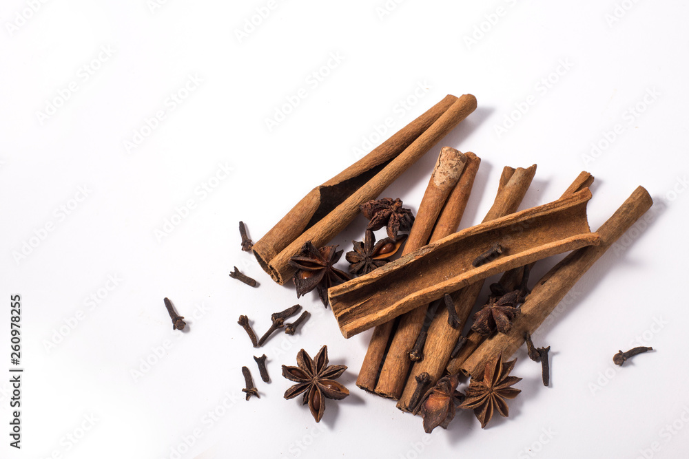 cinnamon stick isolated on white background cinnamon stick isolated on white background