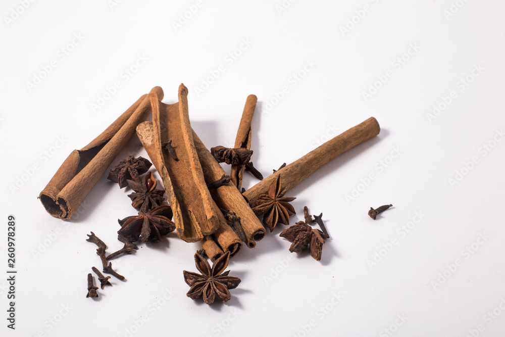 cinnamon stick isolated on white background cinnamon stick isolated on white background
