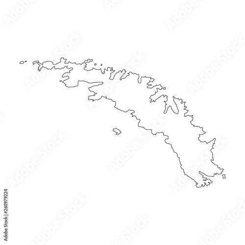 black outline of Georgia map