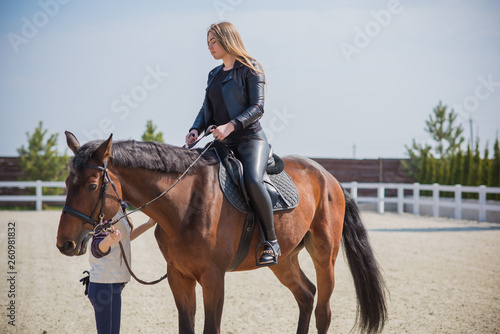 Horse riding and equestrian training © T.Den_Team