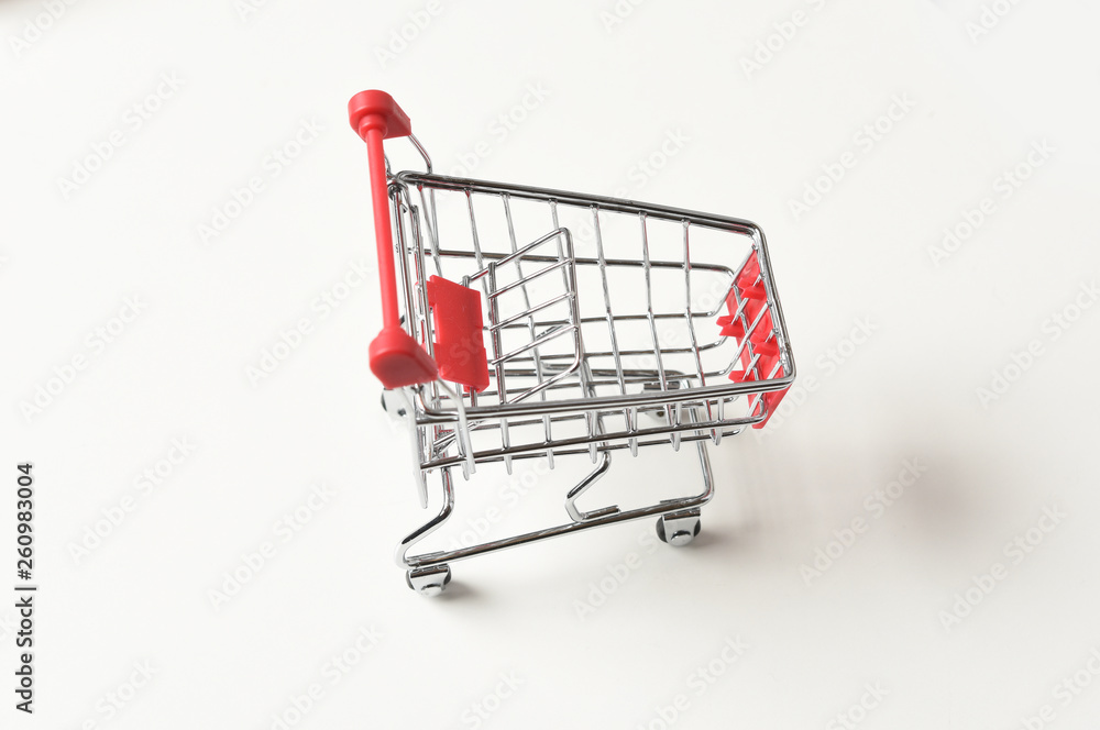 mini supermarket shopping cart