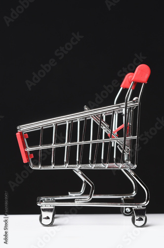 mini supermarket shopping cart