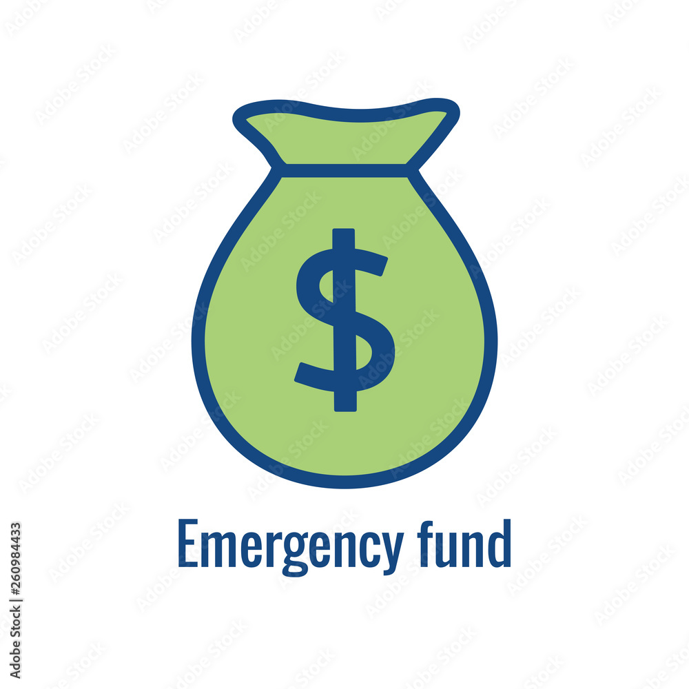 Obraz premium Personal Finance - Responsibility Icon - concept involves saving money