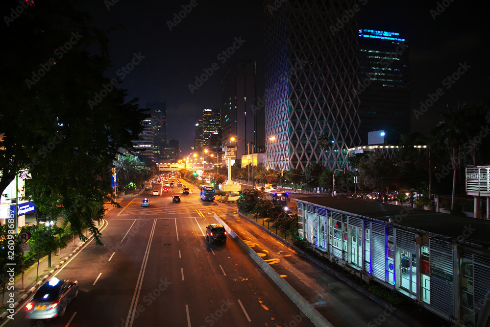 Fototapeta premium Jakarta, Indonesia