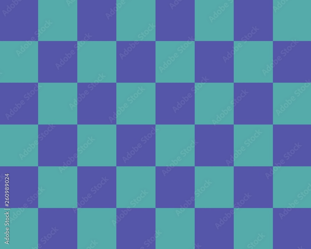 Checkered pattern background, square geometric pattern for desktop wallpaper or website design, template with copy space for text - Illustration.