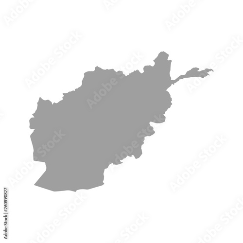 vector map Afghanistan