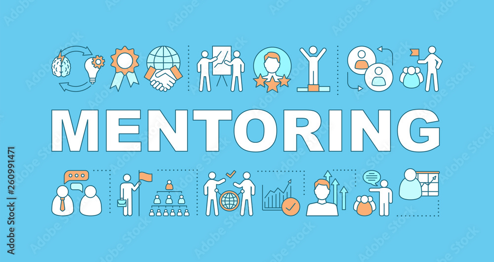 Mentoring word concepts banner