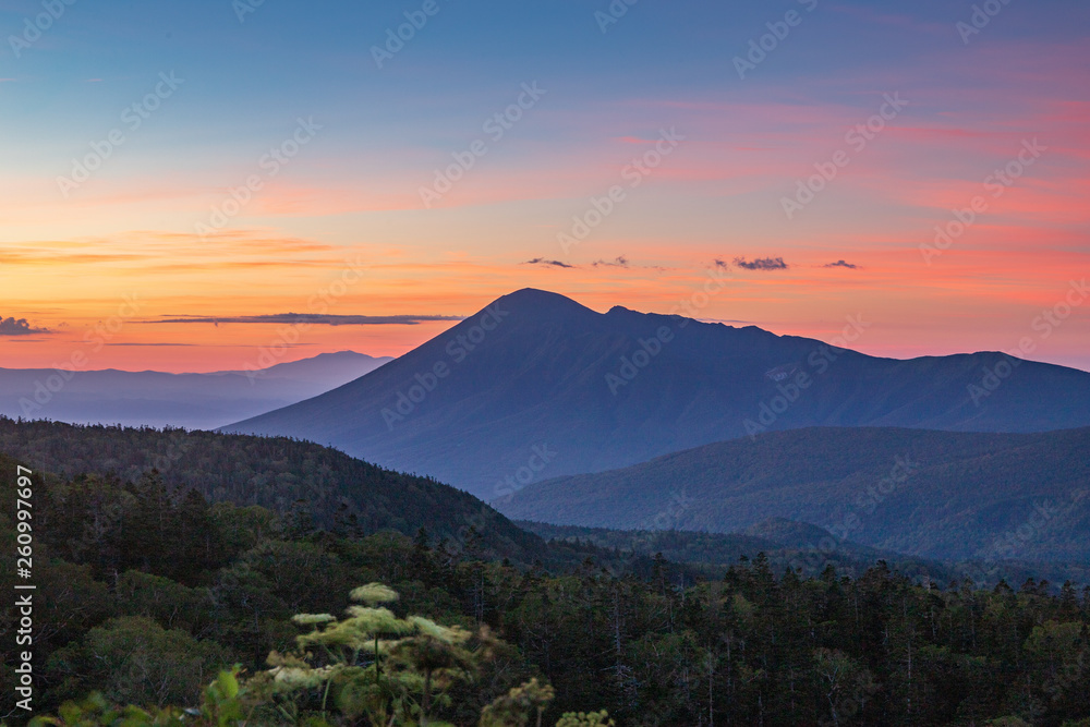 The early morning of summer Hachimantai