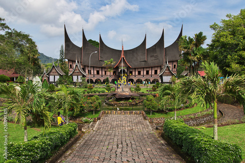 temple, Sumatra, Indonesia photo