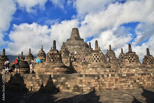 Borobudur temple, Java, Indonesia photo