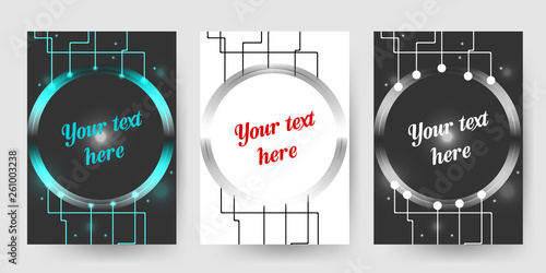 Banner design. Colored template for promotion. Vector illustration.