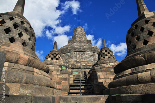 Borobudur temple, Java, Indonesia photo