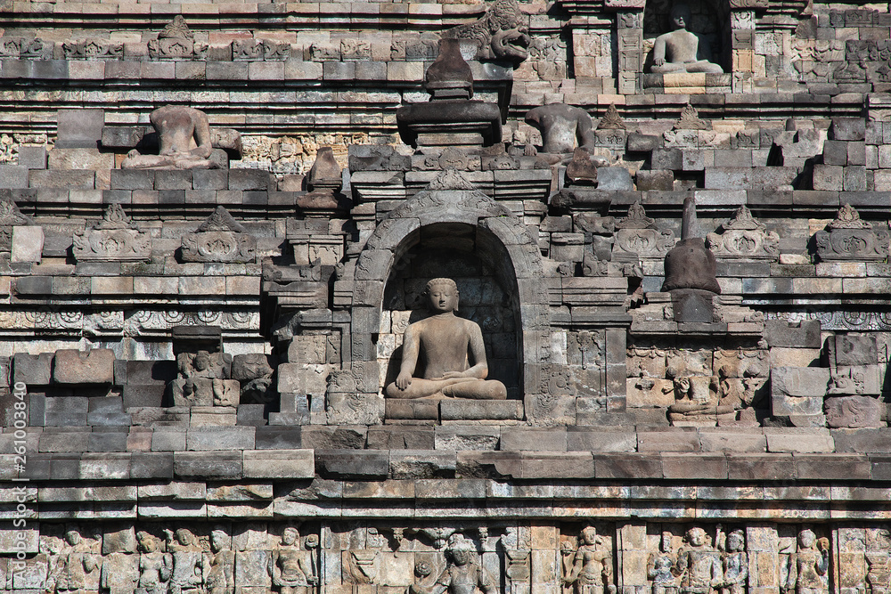 Borobudur temple, Java, Indonesia