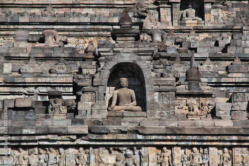Obraz na płótnie Borobudur temple, Java, Indonesia w salonie