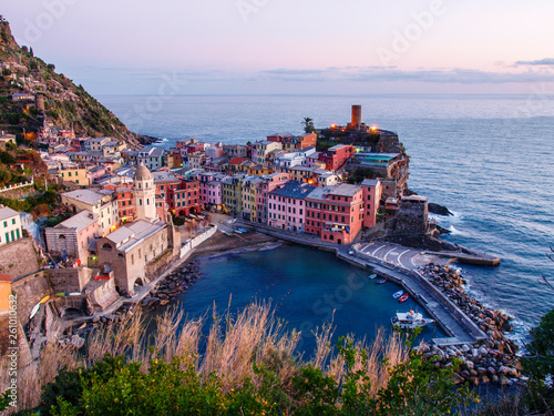 Vernazza, village on the eastern Ligurian coast