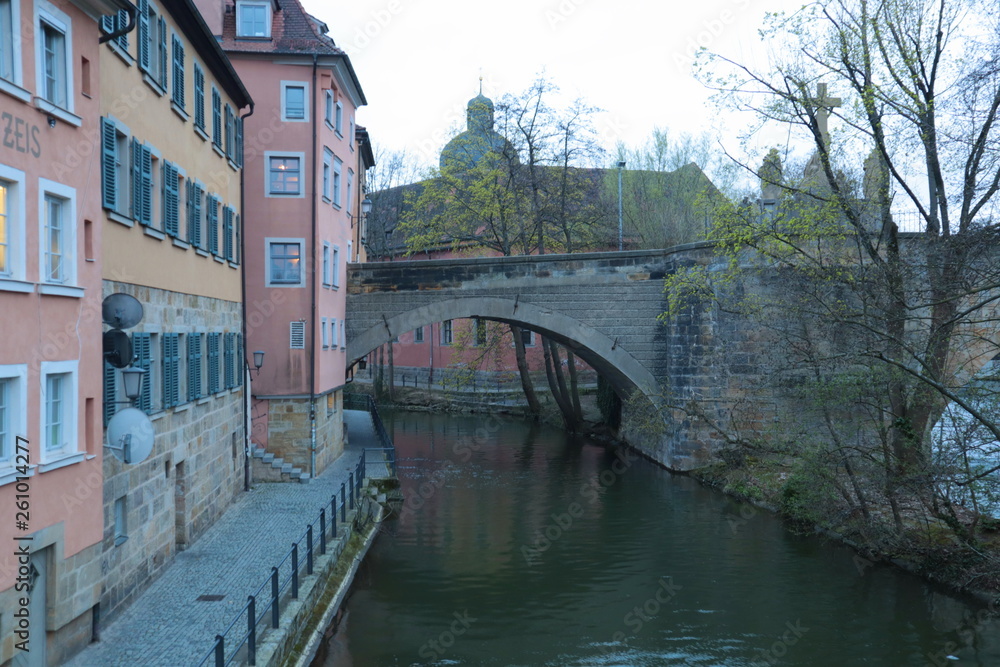 Blick in die Altstadt von Bamberg