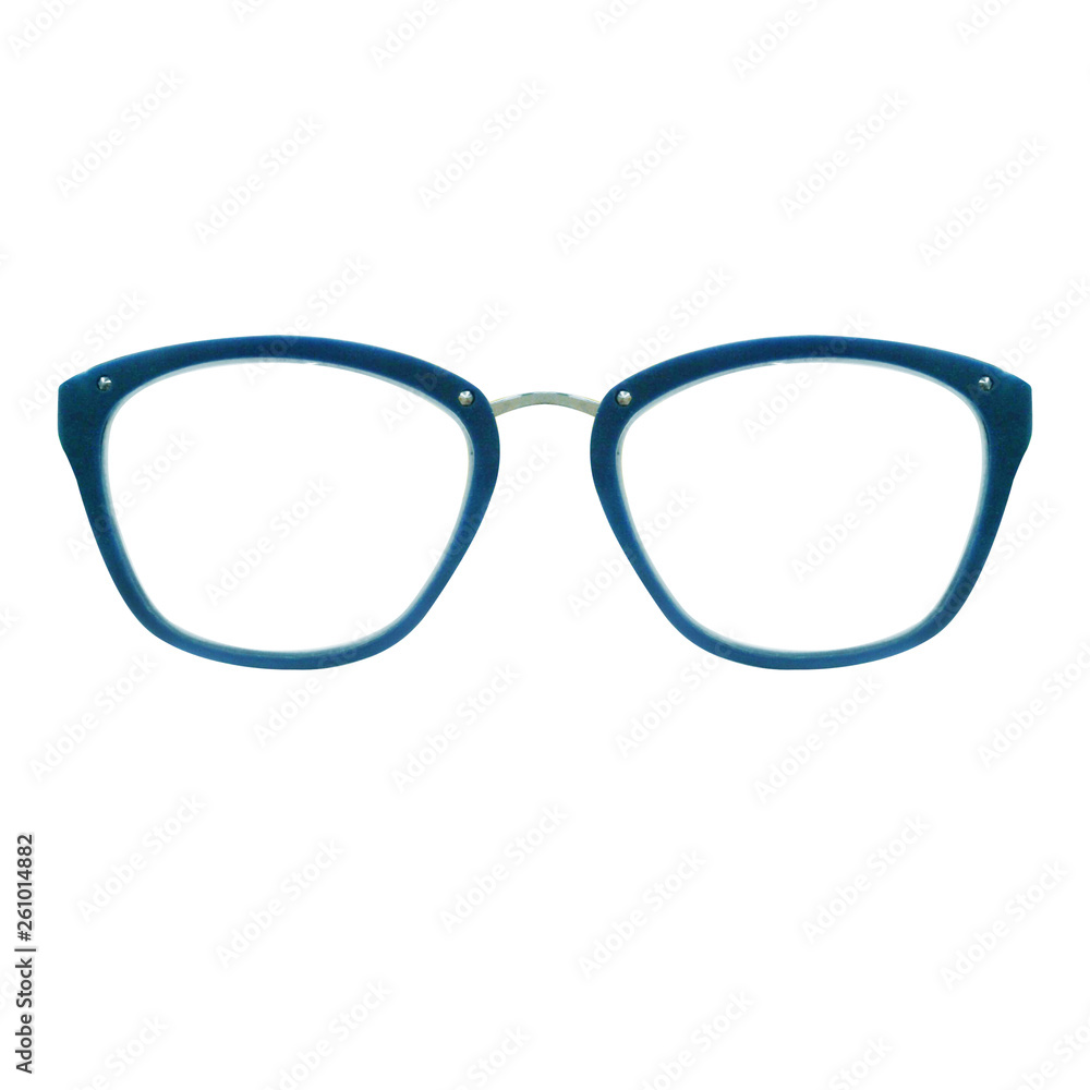 Fashion glasses style plastic-framed on white background. Spectacles. photo Fashion glasses style plastic-framed on white background. Spectacles. photo