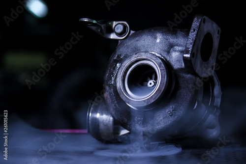 фотографія car turbine, turbocharged