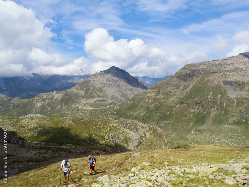 Naklejka premium Lago Vago near Forcola
