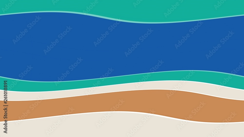 Obraz premium abstract colorful wave background with lines and stripes. background for banner, brochures graphic or concept design. 