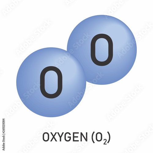 The molecular formula of oxygen