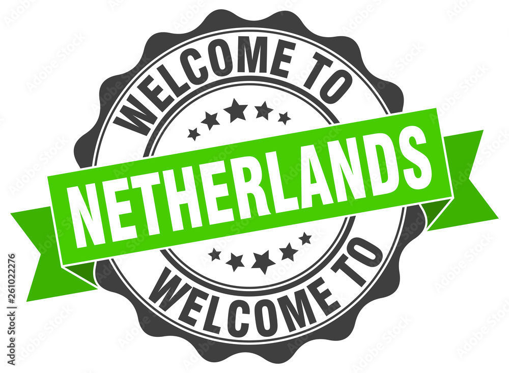 Netherlands round ribbon seal Netherlands round ribbon seal