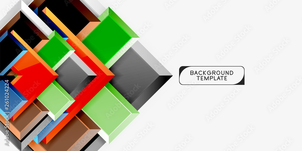 Abstract arrows composition background Abstract arrows composition background