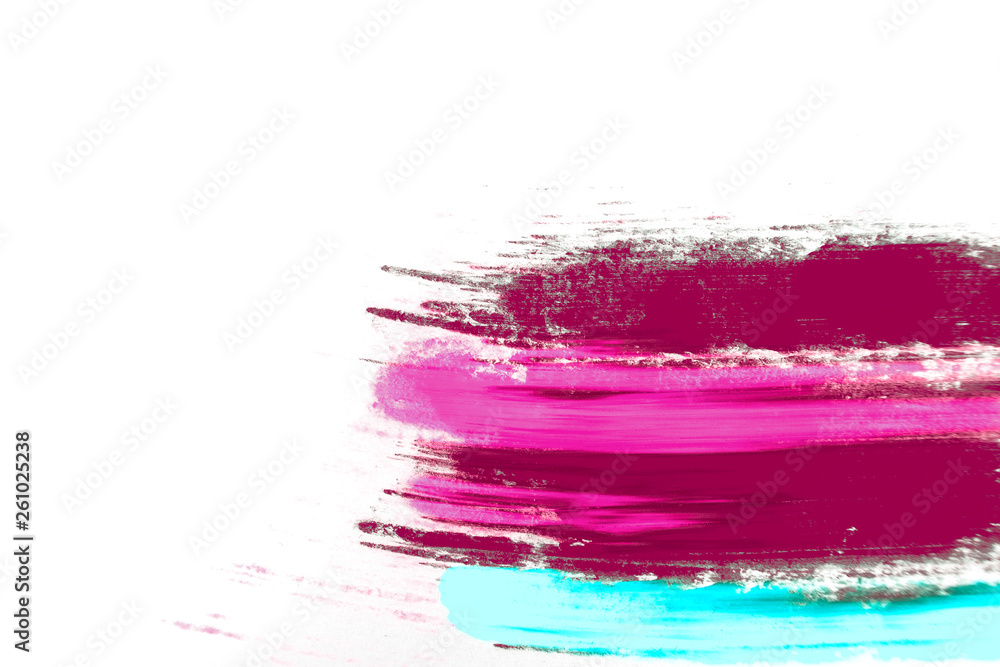 Abstract background of colorful pigment on white background. Abstract background of colorful pigment on white background.