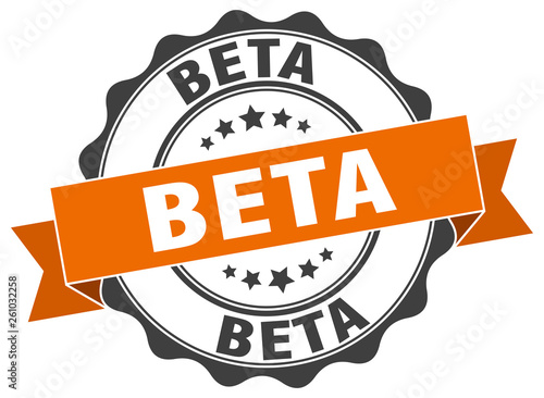 beta stamp. sign. seal