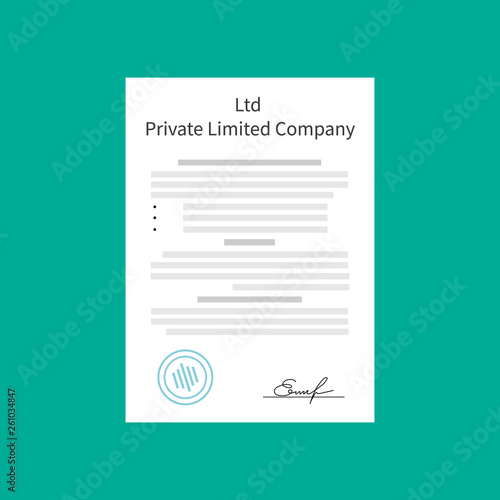 Ltd Private Limited Company Types of business corporation organization entity