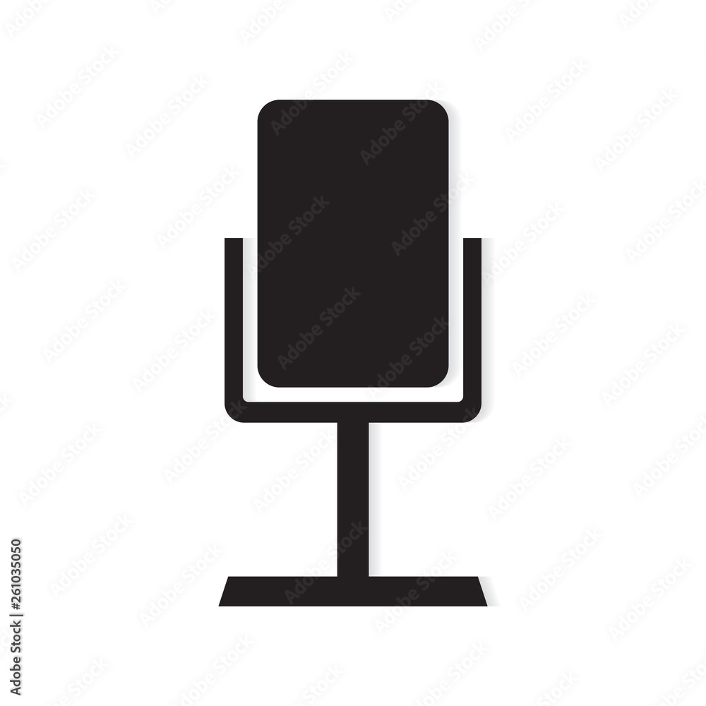 microphone icon- vector illustration microphone icon- vector illustration