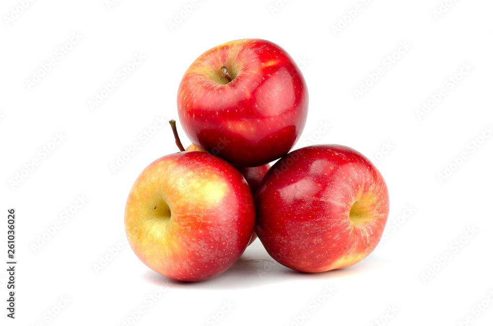 Fresh Apples isolated on white background. Fresh Apples isolated on white background.