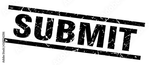 square grunge black submit stamp