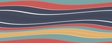 abstract colorful wave background with lines and stripes. background for banner, brochures graphic or concept design. 