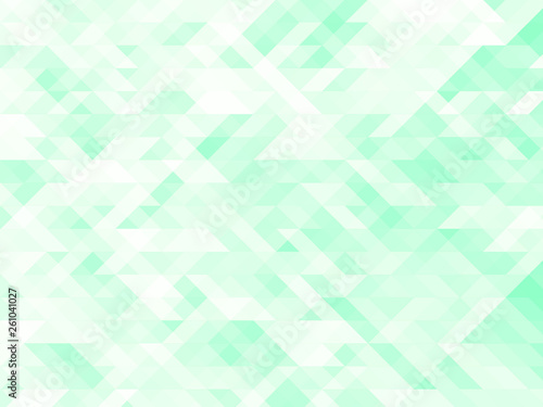 abstract polygon images_green