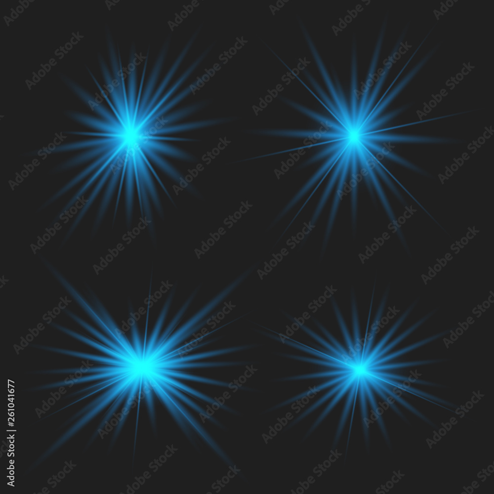 Glow light effect. Christmas flash Glow light effect. Christmas flash