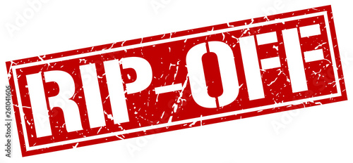 rip-off square grunge stamp