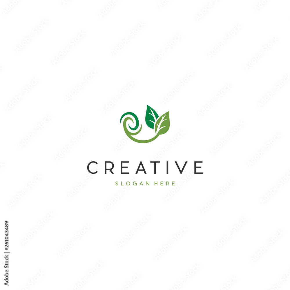Green Leaf Icon Vector Illustrations, Abstract green leaf logo icon vector design. Landscape design, garden, Plant, nature and ecology vector logo Green Leaf Icon Vector Illustrations, Abstract green leaf logo icon vector design. Landscape design, garden, Plant, nature and ecology vector logo