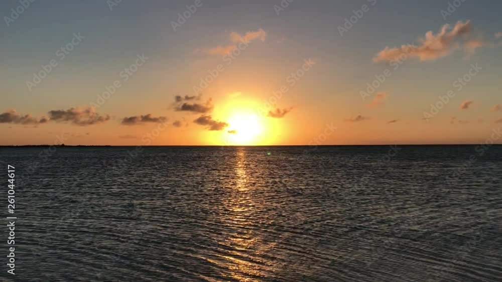 Mexico sunset on the beach Mexico sunset on the beach
