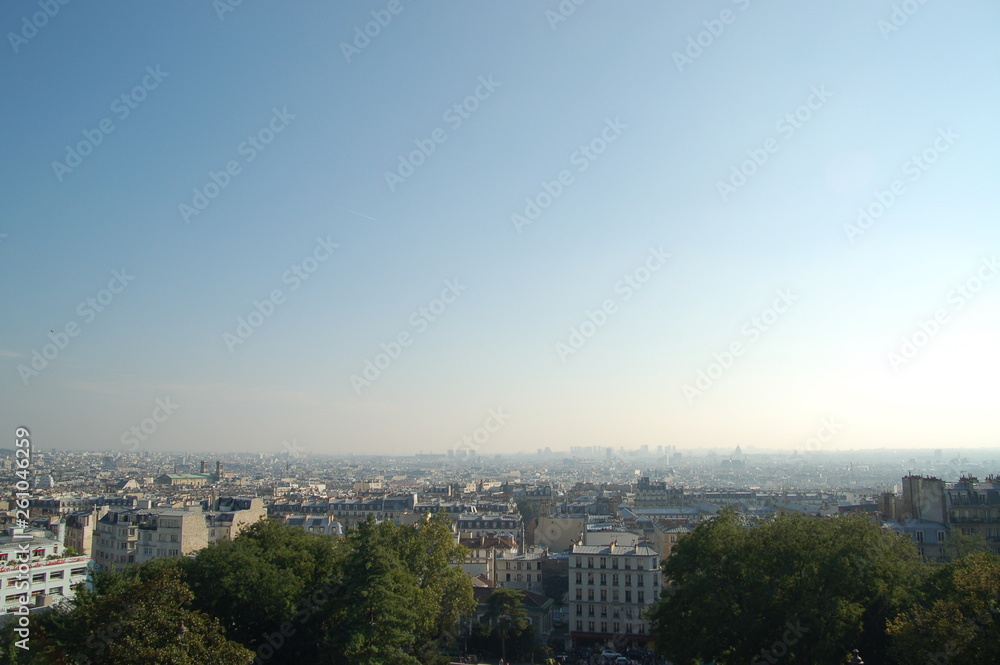 Fototapeta premium パリの遠景