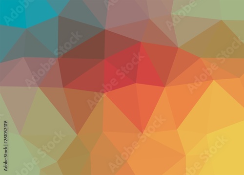 Geometric colorful shades abstract texture background  Illustration