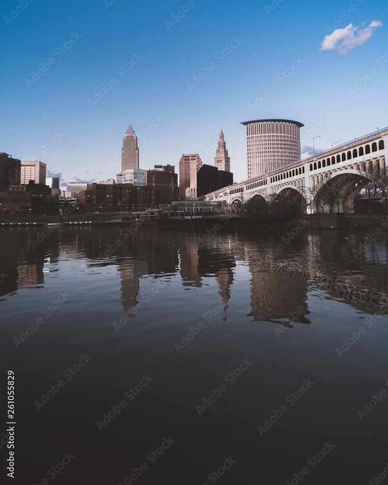Fototapeta premium Cleveland Skyline