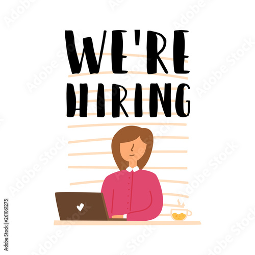 Vacancy for a workplace.