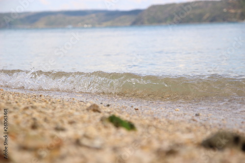 water's edge in Okinawa